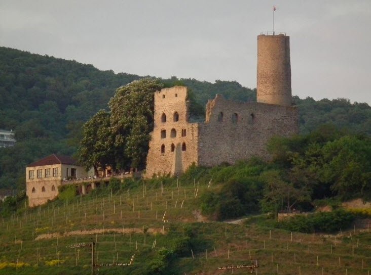 Burgruine Strahlenburg, Schriesheim, Germany